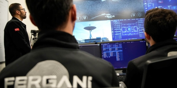 Milli uydu Fergani FGN-100-d2 uzayda