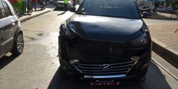 Muratpaşa Kaymakamı İhsan Kara trafik kazası geçirdi