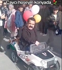 Öldüğü bile söylenmişti, Çaycı Hüseyin böyle görüntülendi