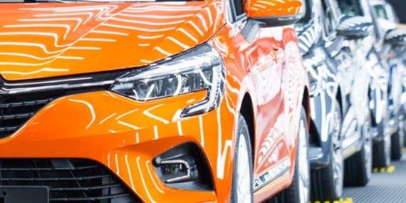 Otomotiv endüstrisinin ekim ihracatı 3,8 milyar dolar oldu