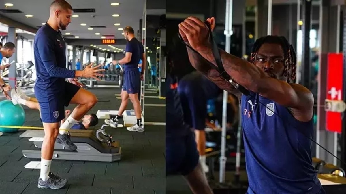 RAMS Başakşehir Gençlerbirliği maçının antrenmanlarına başladı!