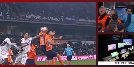 RAMS Başakşehir-Trabzonspor maçında penaltı kararı çıktı!