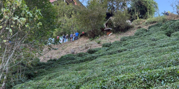 Rize’de serender devrildi: 1 ölü, 2 yaralı