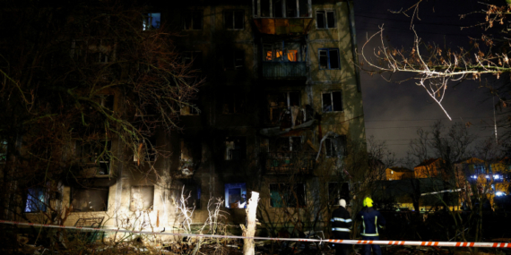 Rusya, Kievin tüm bölgelerini vurdu: Şehir genelinde yangınlar çıktı