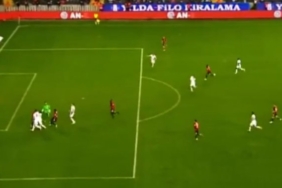 Sahalarda ender görülen gol! Gaziantep FK-İkas Eyüpspor maçında gerçekleşti