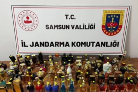 Samsun'da 320 şişe kaçak parfüm ele geçirildi