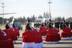 Şehitlerimiz için askeri tören düzenlendi
