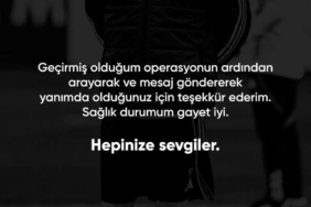 Sergen Yalçın'dan anjiyo sonrası ilk açıklama!