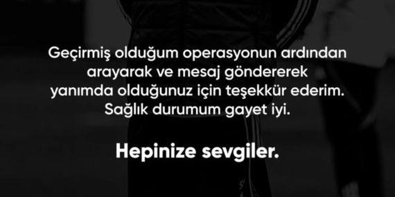 Sergen Yalçın’dan anjiyo sonrası ilk açıklama!