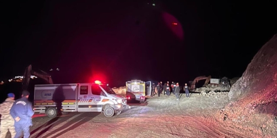 Sivas’ta demir madeni ocağında göçük