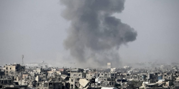 Soykırımcı İsrail, Gazze’ye yine saldırdı