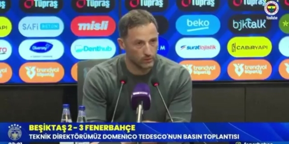 Tedesco’dan Fatih Sultan Mehmet benzetmesine yanıt: Bahsettiğiniz benzetmeyi görmedim