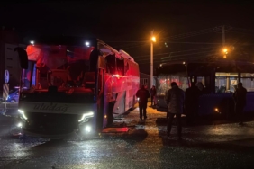 Tekirdağ'da 2 otobüs çarpıştı