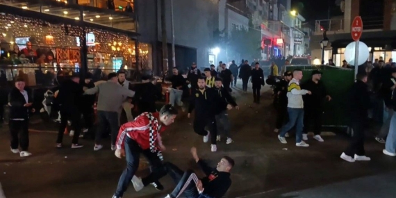 Tekirdağ’da taraftarlar birbirine girdi: 5 yaralı