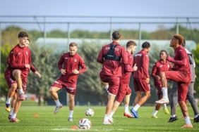 Trabzonspor Alanyaspor maçı hazırlıklarına devam etti