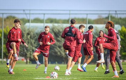 Trabzonspor Alanyaspor maçı hazırlıklarına devam etti