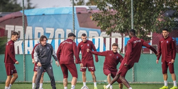 Trabzonspor, Alanyaspor maçının hazırlıklarını tamamladı