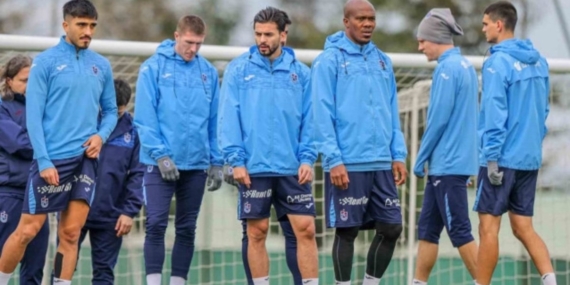 Trabzonspor Corendon Alanyaspor maçı öncesi eksiklerle çalışıyor!