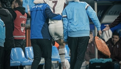 Trabzonspor’da sakatlık şoku! Edin Visca devam edemedi