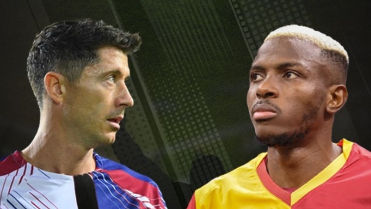 Transferde günün bombası: Lewandowski'ye karşılık Osimhen!