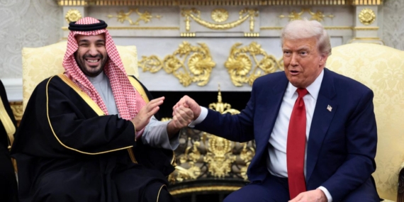 Trump, Suudi Arabistan Veliaht Prensi Muhammed bin Selman’ı Beyaz Saray’da ağırladı