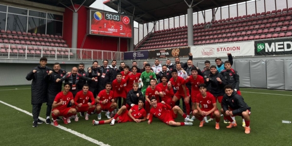 U17 Milli Takımı’mız Bosna Hersek’i mağlup etti