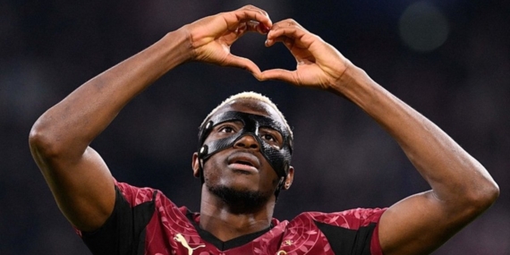 UEFA Şampiyonlar Ligi resmi hesabından Victor Osimhen paylaşımı!