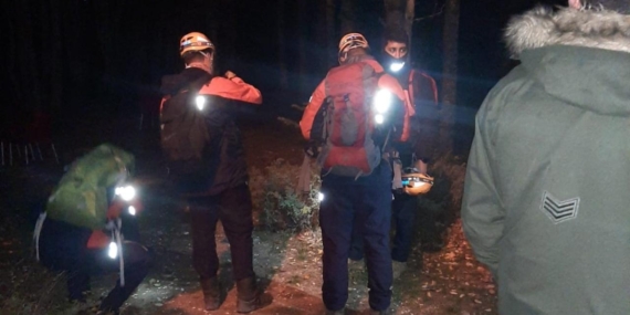Uludağ’da ormanda kaybolan 4 genç aranıyor