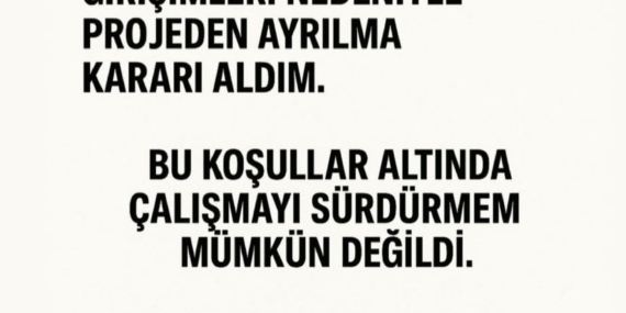 Ünlü oyuncudan sette şiddet ve tehdit iddiası