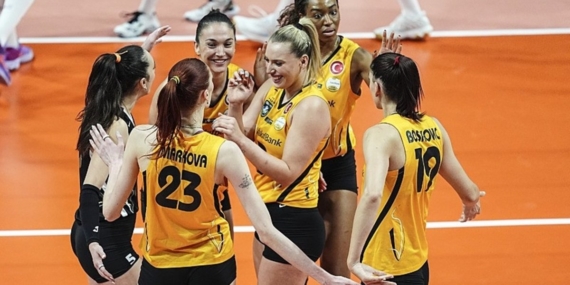 Vakıfbank Volero Le Cannet’i set vermeden devirdi!