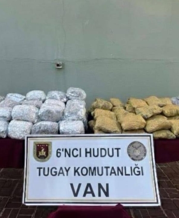 Van hudut hattında 109 kilogram uyuşturucu ele geçirildi