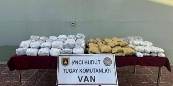 Van hudut hattında 109 kilogram uyuşturucu ele geçirildi