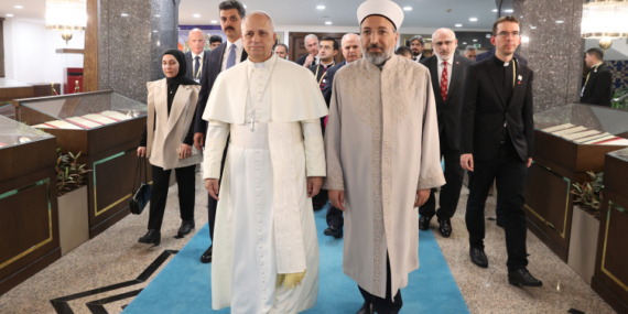 Vatikan Devlet Başkanı Papa 14. Leo Diyanet İşleri Başkanı Arpaguş’u ziyaret etti