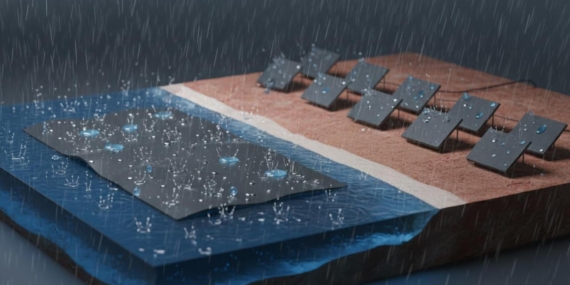 Yağmur damlalarından enerji üreten “yüzen jeneratör” geliştirildi