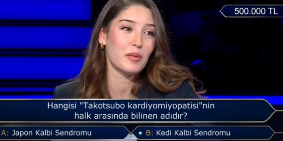 Yarışmacı, ‘Kim Milyoner Olmak İster’de 500 bin TL’lik soruyu açtırdı! İşte o soru…