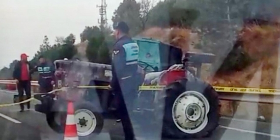 Zeytin işçilerini taşıyan traktöre kamyon çarptı: 2 ölü, 5 yaralı