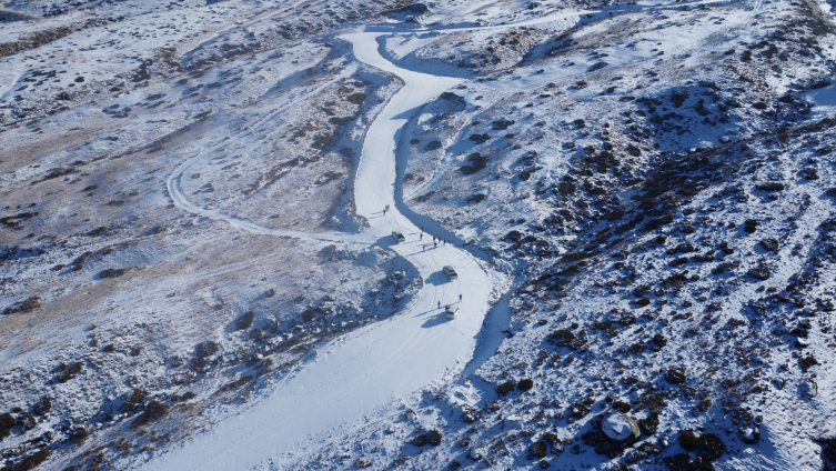 Ağrı Dağı'nın turizm ve güvenlik yolu 75 kilometreye ulaştı