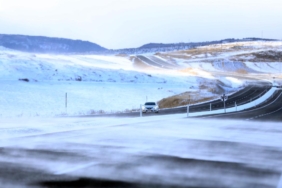 ArdahanŞavşat kara yolunda ulaşıma kar engeli