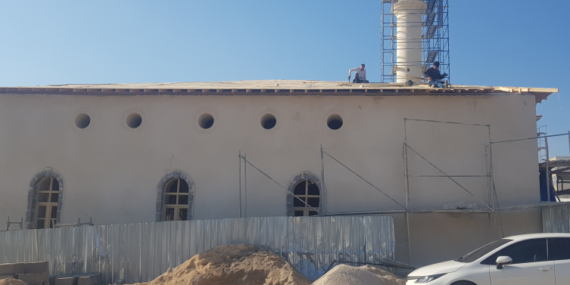 Asrın Felaketi’nde zarar gören 160 yıllık Dervişiye Camisi ayağa kaldırılıyor