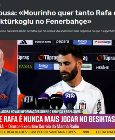 Beşiktaş'ta Rafa Silva hakkında şok iddia! Mourinho...