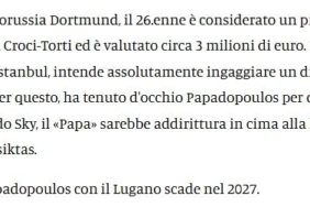 Beşiktaş'tan Papadopoulos hamlesi!