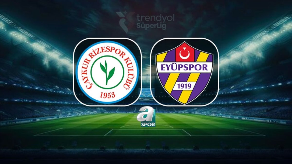 Çaykur Rizespor-İkas Eyüpspor maçı ne zaman, saat kaçta ve hangi kanalda?