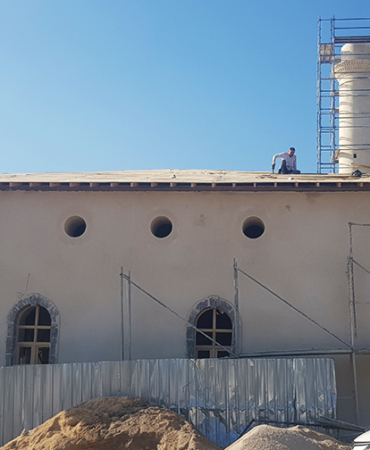 Depremlerde zarar gören 160 yıllık Dervişiye Camii yeniden yükseliyor