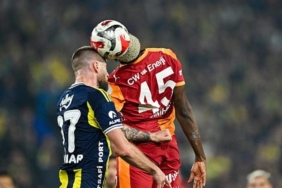 Derbiye o anlar damga vurdu! Skriniar ve Sara...