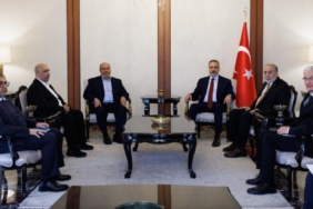 Dışişleri Bakanı Fidan, Hamas heyetiyle görüştü