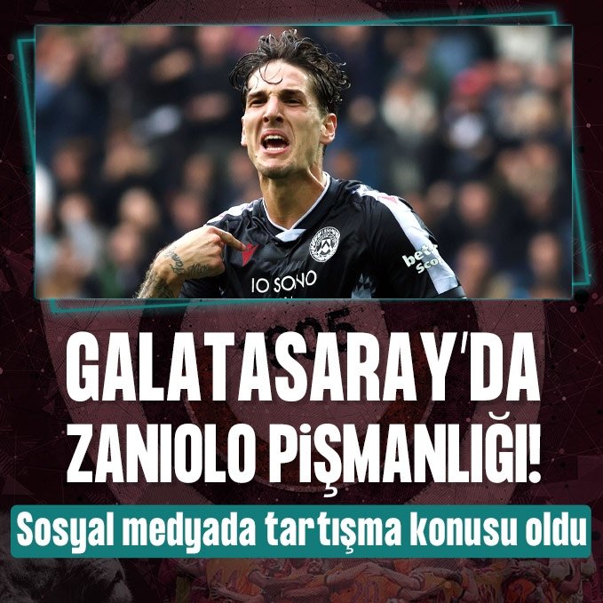 Galatasaray'da Nicolo Zaniolo pişmanlığı!