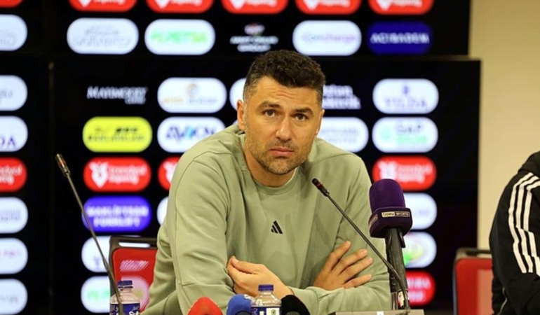 Gaziantep FK Teknik Direktörü Burak Yılmaz'dan ayrılık açıklaması!