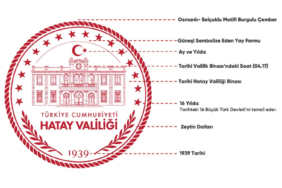 Hatay Valiliğinin şehrin yeniden doğuşunu simgeleyen yeni logosu tanıtıldı
