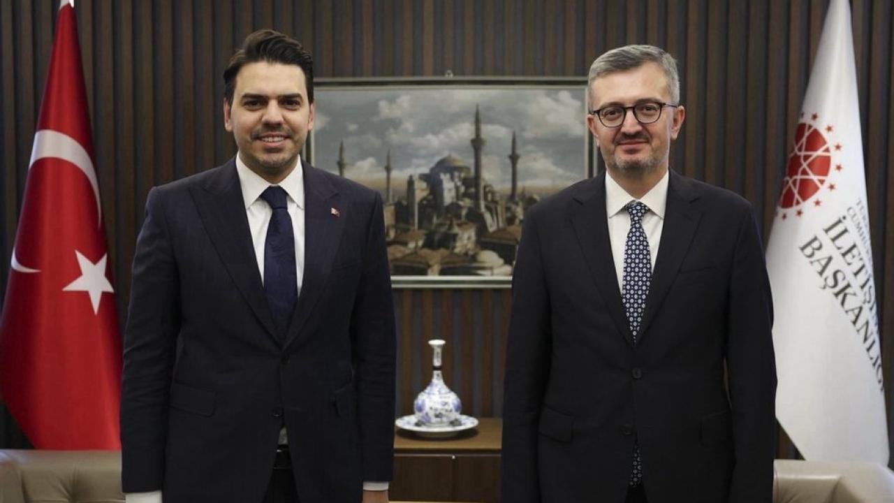 İletişim Başkanı Duran, TİKA Başkanı Eren ile görüştü