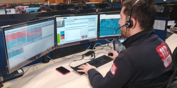 İstanbul’da 112 Acil Çağrı Merkezine yapılan ihbarların 5’te 1’i asılsız